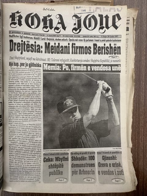 Koha Jonë 1997-08-28